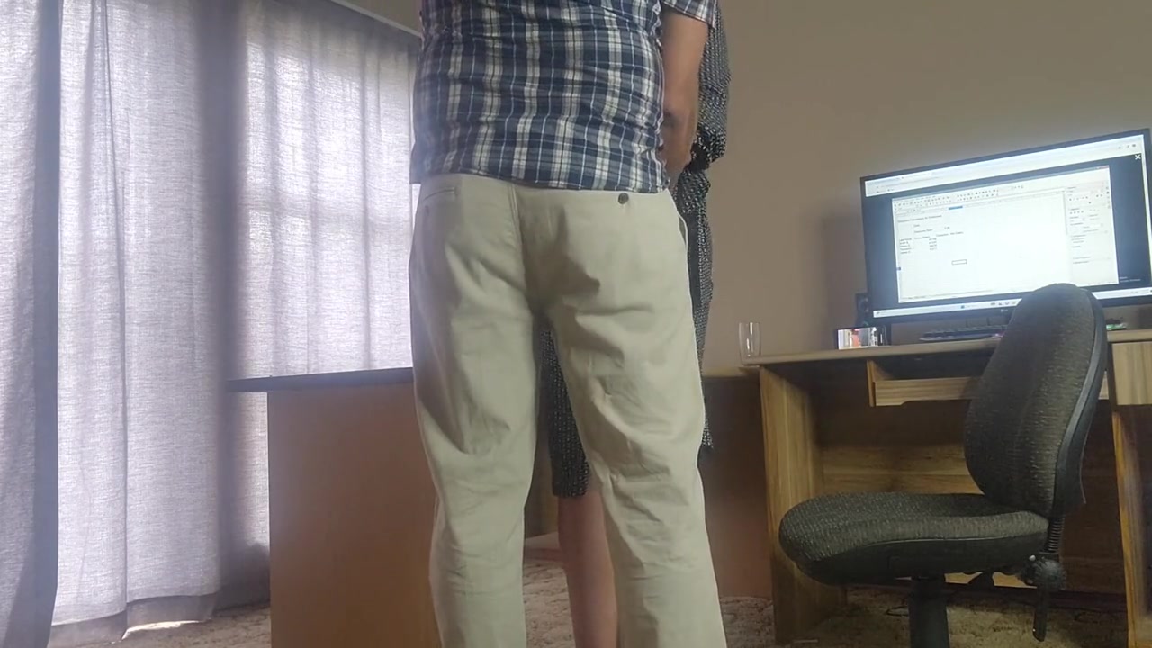 Caught: Boss Fucks Secretary in Missionary for Pay Raise